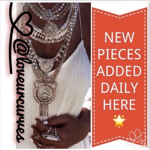 NEW•BLACK DIAMOND STUD & NECKLACE SET•NWT - Picture 6 of 10